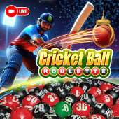 Cricket Ball Roulette on jili777 com